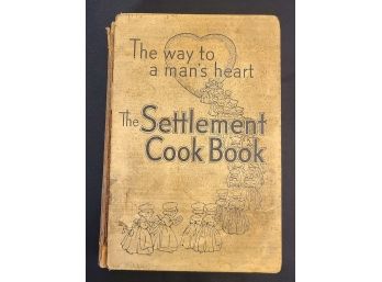 Vintage, The Settlement Cookbook, Retailed By Macy's 1949