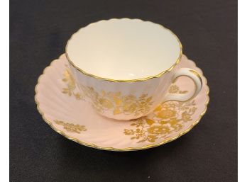 Mintons Pink Tea Cup, Made In England, No Chips