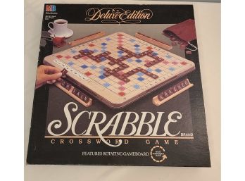Deluxe Edition Scrabble Board, Ready For Game Night