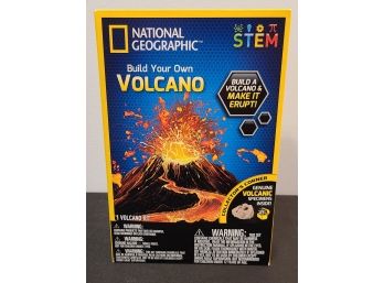National Geographic Build Your Own Volcano Kit, NIB