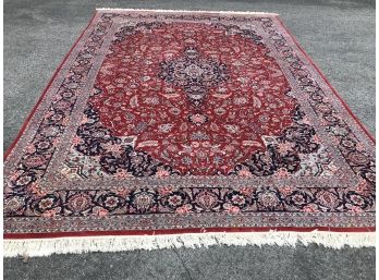 Fabulous Large VERY High Quality Hand Made Rug - Incredible Details - Paid $7500 - Bright Vibrant Colors