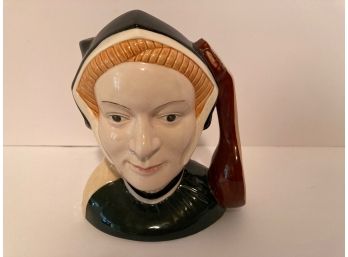 Royal Doulton England (D6646 - 1978)  Jane Seymour (Wife Of Henry VIII) Large Character Toby - 7 Inches Tall