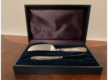 Tiffany & Co. Cheese Serving Set In Sterling