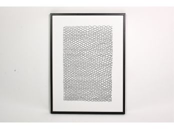 Black & White Abstract Print