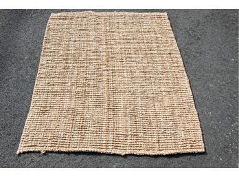 Knotted 7' X 5' Jute Rug
