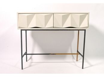 Angled Modern Console Table