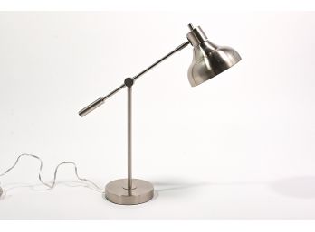 Brushed Nickel Desk Lamp
