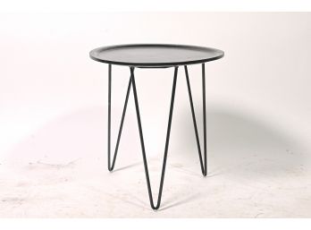 Accent Table With Hairpin Legs