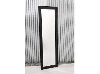 Black Framed Long Mirror