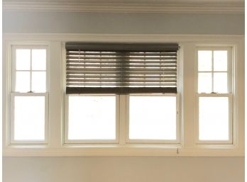 A Collection Of 'Estate Gray' Levolor Blinds