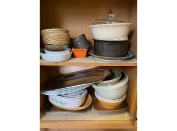 Assorted Serveware & Kitchen Items Used