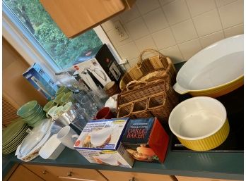 Large Lot Of Assorted Used Kitchen Items