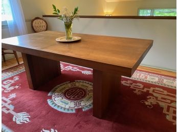 Mid-Century Wood Dining Room Table - NO CHAIRS INCLUDED
