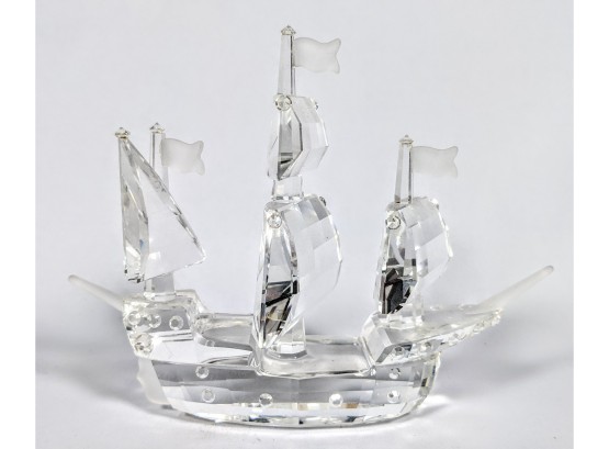 vruchten Direct Monetair Swarovski Crystal "Santa Maria" Ship From The Mid 90s - 4.5x4" #994175 |  Auctionninja.com