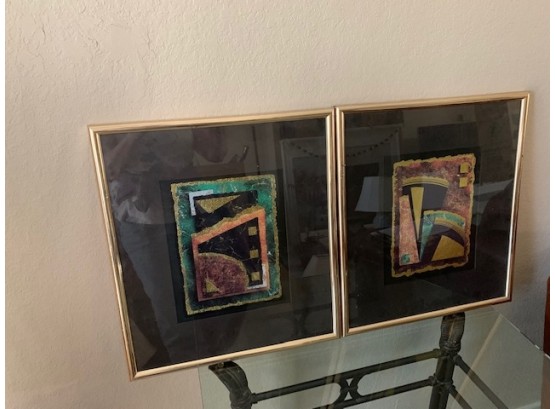 Set Of Two: New Century Picture Corp Framed Art, 1993