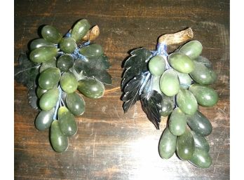 Dark Green Jade Grapes - 2 Bunches