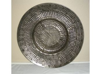 Large Hammered Charger Wall Decoration