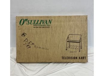 Mid Century Sullivan Television Kart Still In Box
