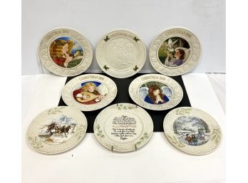 Collection Vintage Belleek Christmas Plates