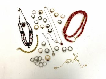 Costume Jewelry Including  LIZPAIACIOS S.F. Necklace
