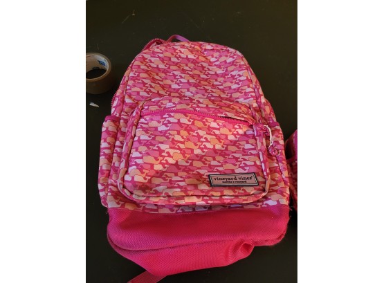 Vineyard Vines Matching Back Pack And Lunch Box