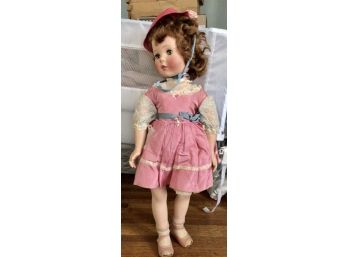 Large American Character Doll Vintage  31 Inches