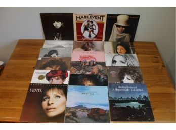Collection Of 17 Records From Barbra Streisand