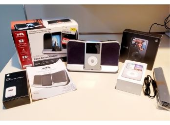 Apple IPod Classic 160GB Silver, Cyber Acoustic Digital Docking Speaker & More