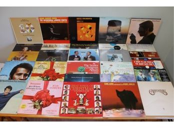Collection Of 28 Records Including Rock, Jazz, Popular, Etc.