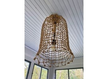Rope Shade Ceiling Fixture 1 Of 2