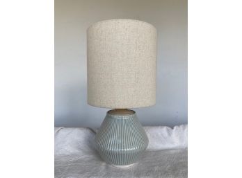 Small Pale Blue Lamp