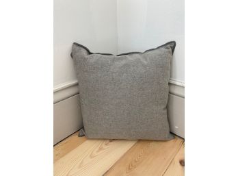 Light Gray Wool Felt Pillow