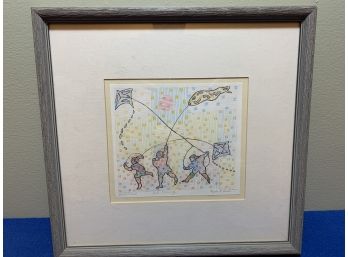 Listed Artist, Original Work, Drawing Pen & Pencil ,Signed,dated &Titled