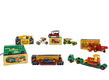 Collection Of Nine Vintage Models Of Yesteryear Matchbox Cars