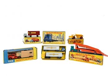 Collection Of Five Vintage Matchbox Cars