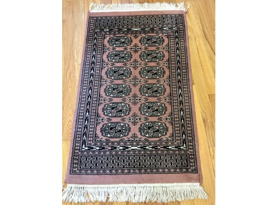 Petite Hand Woven Area Rug From India