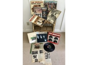 THE BEATLES Original Vinyl LP's And More (see Photos And Description)
