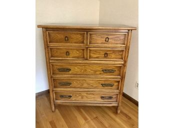 Vintage Tall Chest Of Drawers