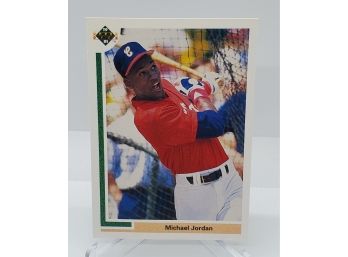1991 Upper Deck Michael Jordan Baseball Rookie Card