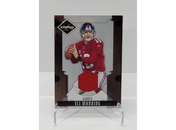 2008 Leaf Limited Eli Manning Game Used Jersey Relic /100