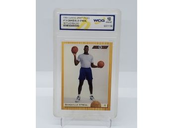 1993 Classic Shaquille O'neal Rookie Graded 10 Gem Mint