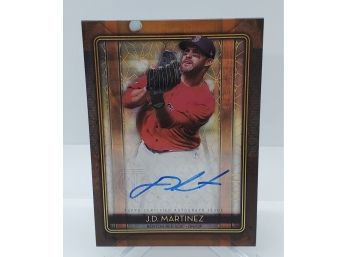 2020 Topps Iconic Perspectives J.d. Martinez Autograph/25