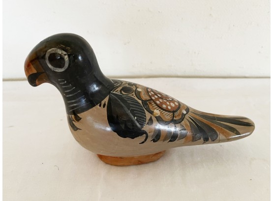 Mexican Ceramic Hand Painted Bird