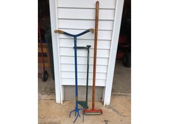 Lawn Tools -  Garden Claw, Weed Puller, Aerator