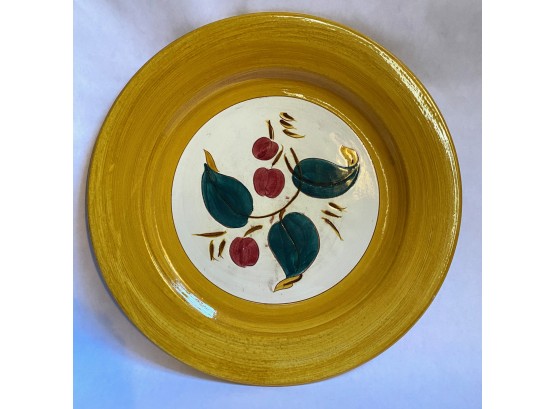 Vintage Stangl Pottery Della Ware Red Cherry Serving Platter, 1940s