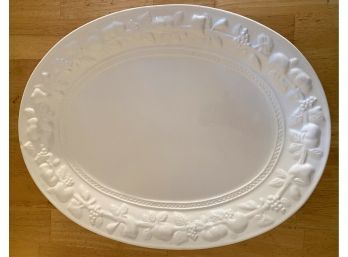 New Large Platter For Large Roast Or Thanksgiving Turkey By Over & Back