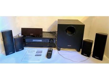 Onkyo HT-S3300  AV Receiver & Surround Sound Stereo Speaker Package With & Subwoofer & Original Paperwork