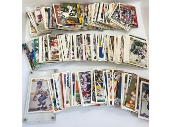 Hundreds Of Football & Hockey Sports Cards, 1990s