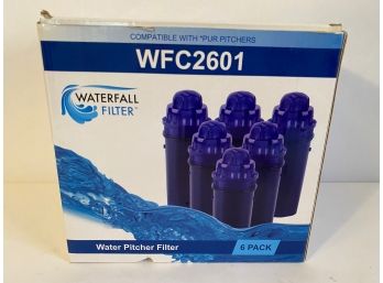 5 New In Box Waterfall Water Filters For Pur Pitchers
