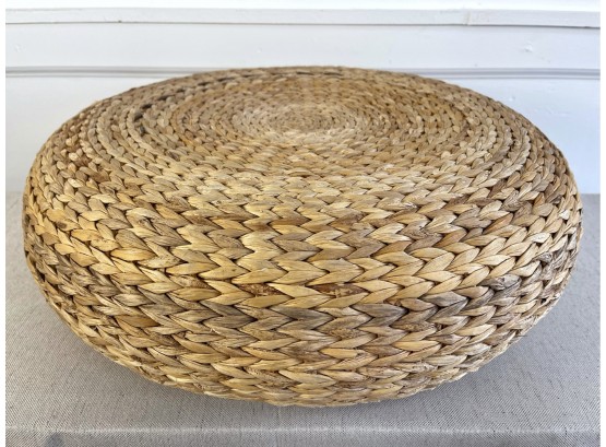 Woven Low Profile Hassock